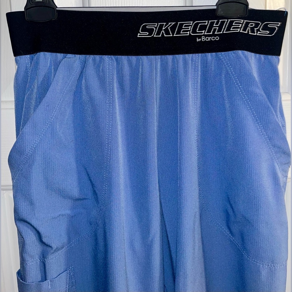 Skechers By Barco 3 pocket Scrub Pants Ceal Blue Size XS corpcore y2k